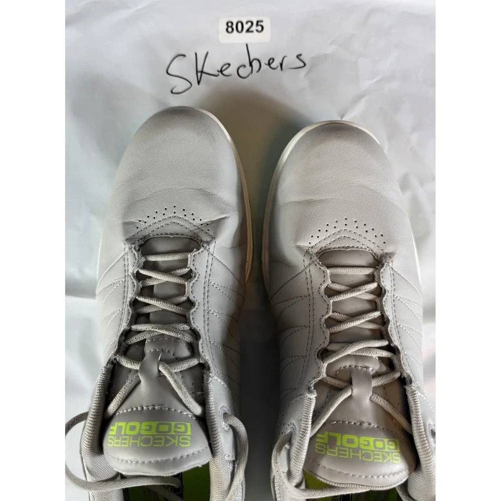 Skechers GO GOLF Shoes Mens Size 8.5 Gray Goga‎ Max Lightweight Spikeless Golf